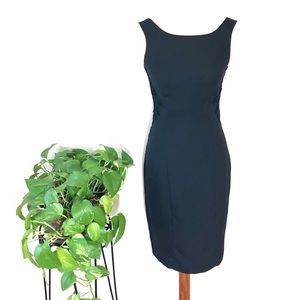 Casual Corner Embellished-Waist Sheath Dress